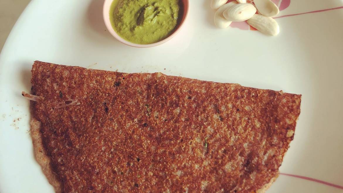 Ragi Vegetable Chila