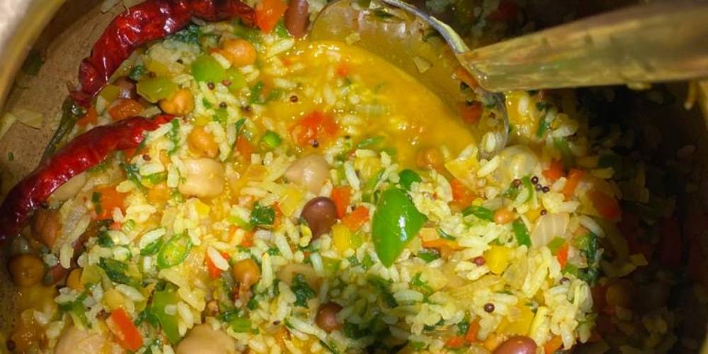 Rice with Legumes & Vegetables